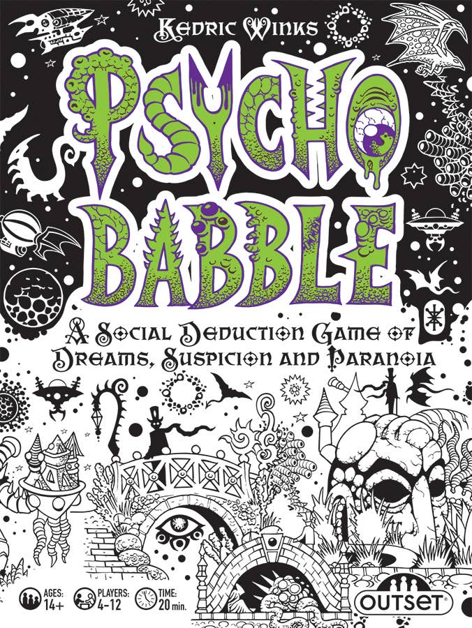 Psychobabble (New Design) A Game of Dreams and Deception!