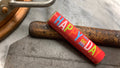-Chocolate Bar “Happy Birthday” Milk Choc w/Gold Wrapper