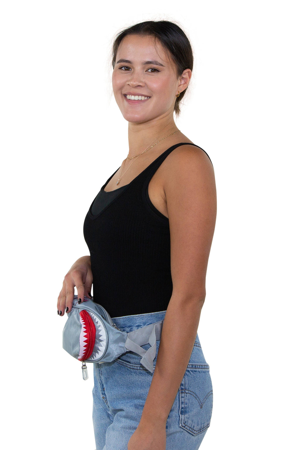 Premium Nylon Shark Fanny Pack with Gill Pockets