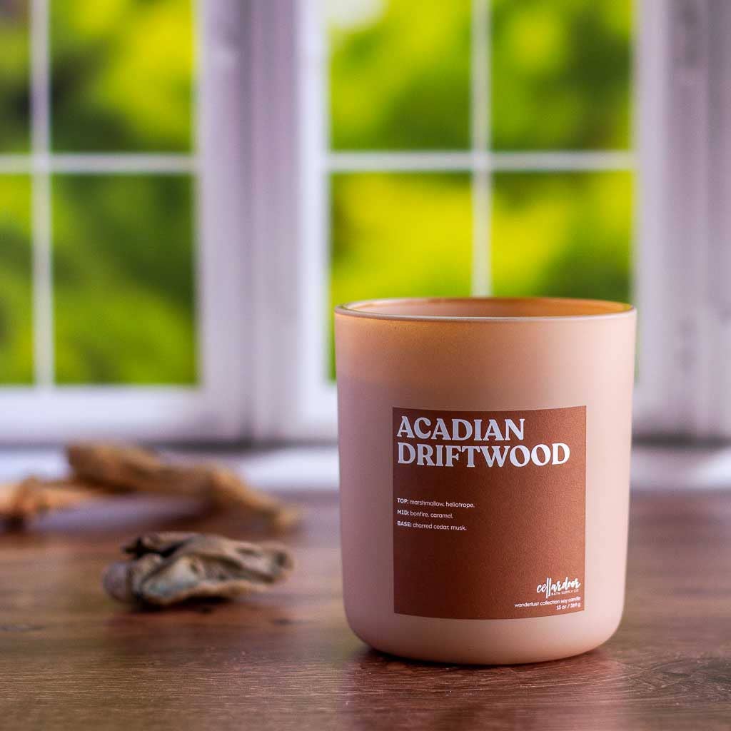 Acadian Driftwood - 13 oz Double Wick Soy Candle