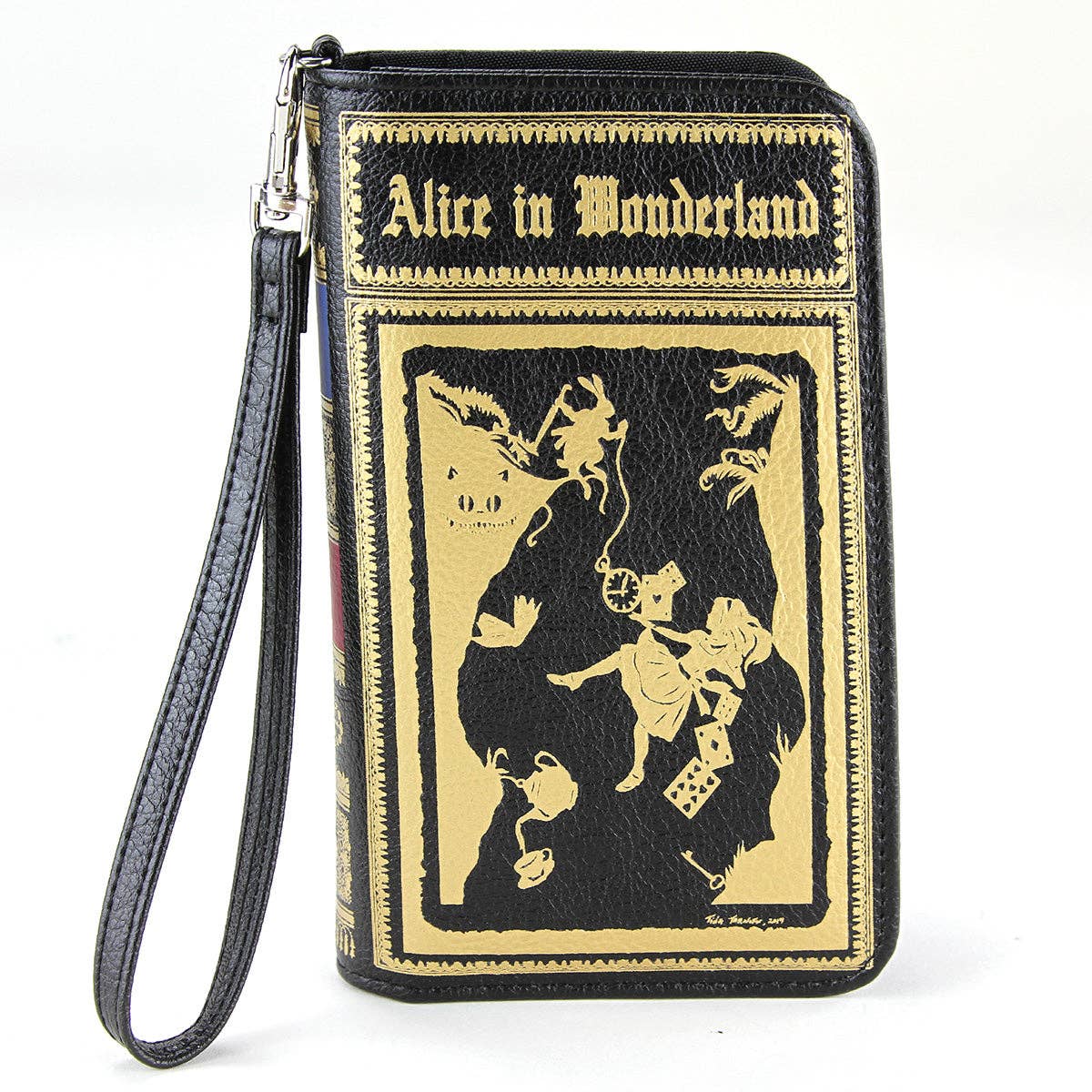 Alice In Wonderland Wallet In Vinyl
