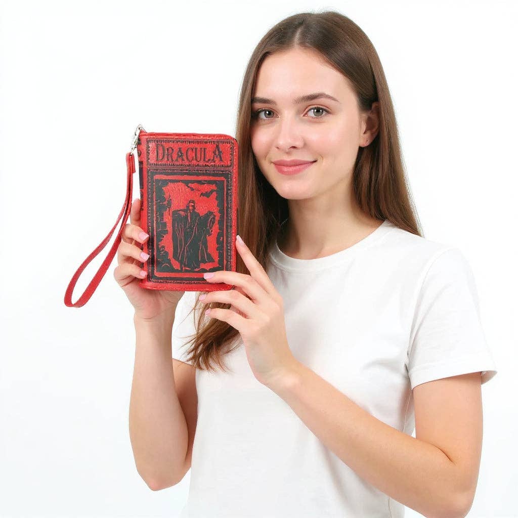 Dracula Wallet in Vinyl