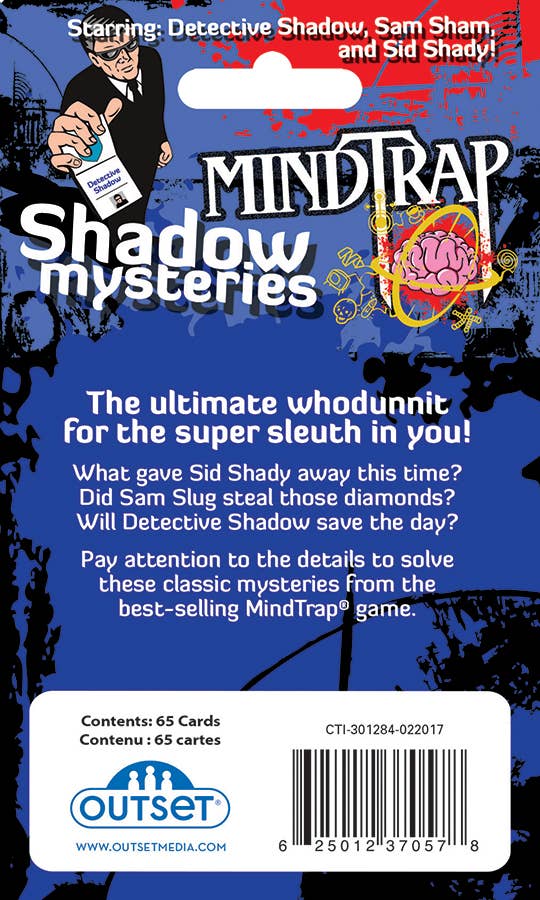 MindTrap® Shadow Mysteries – Solve the Crime. Catch the Clue