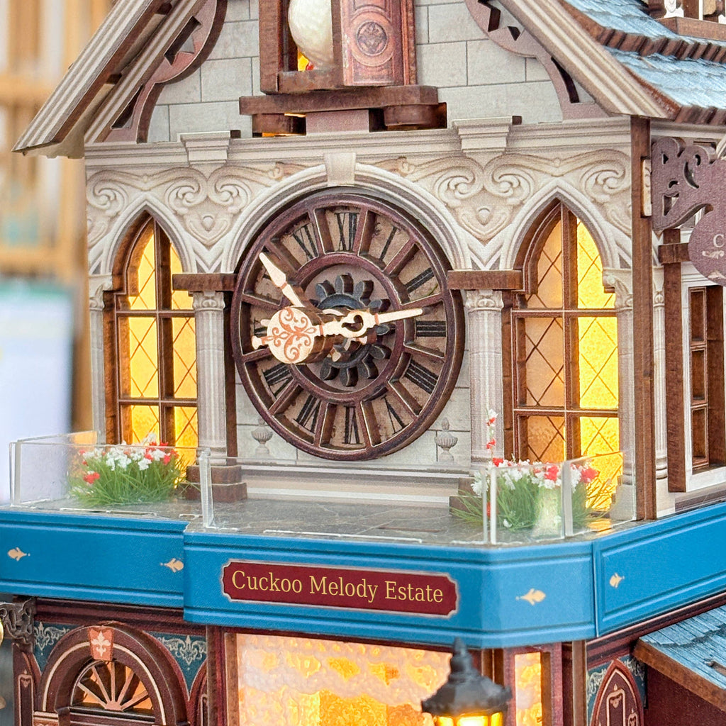 DIY Miniature House Kit: Cuckoo Melody Estate