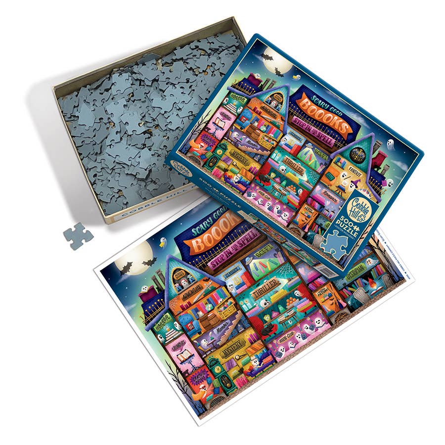 Scary Good Books 500-Piece Cobble Hill Puzzle