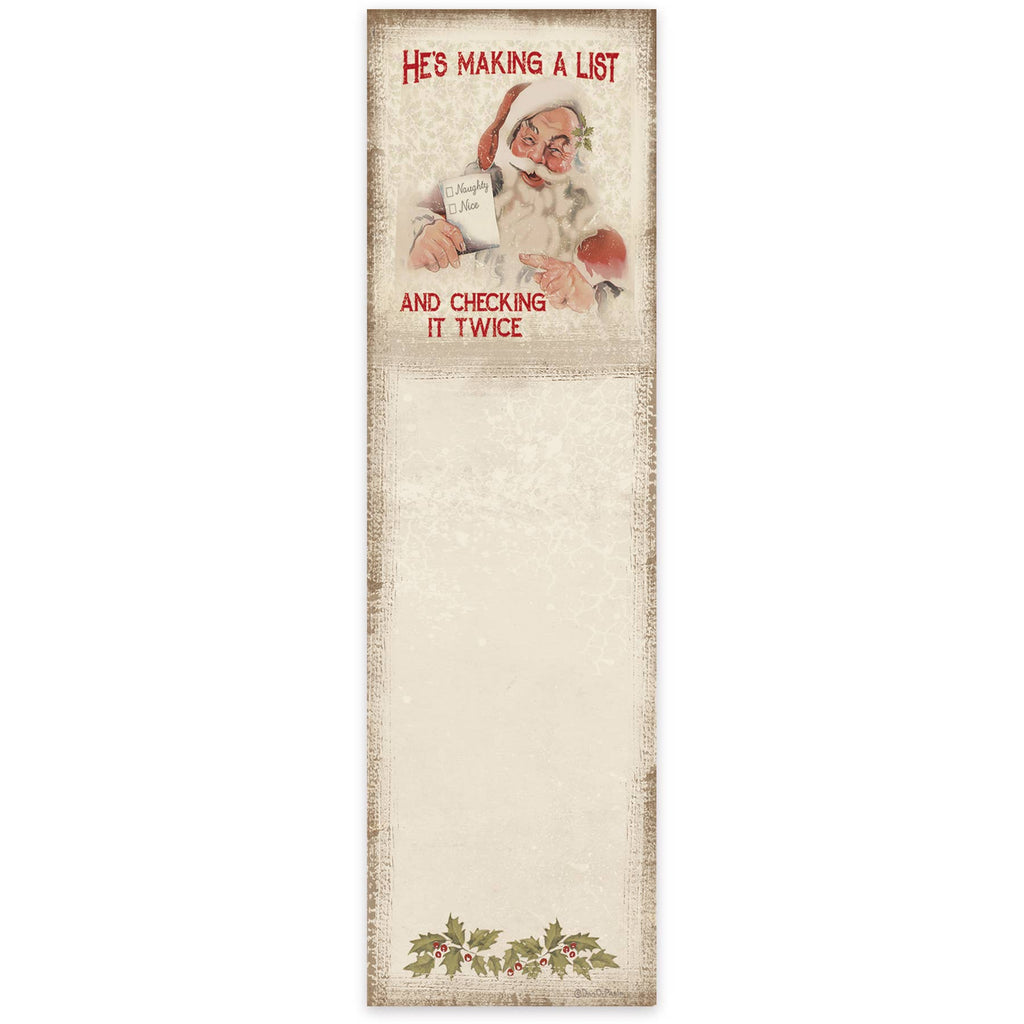 Making A List & Checking It Twice List Pad