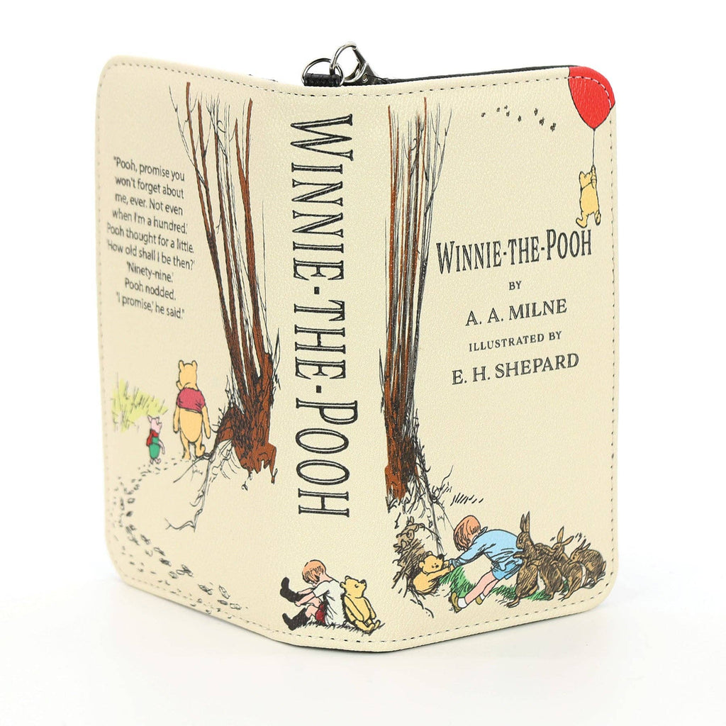 Winnie the Pooh Book Wallet in Vinyl: Beige