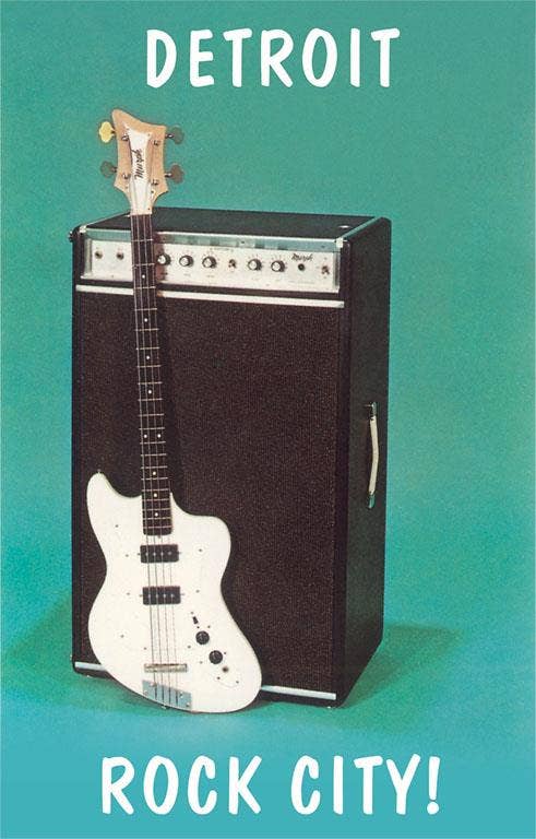 Sticker MI-672 Detroit Rock City