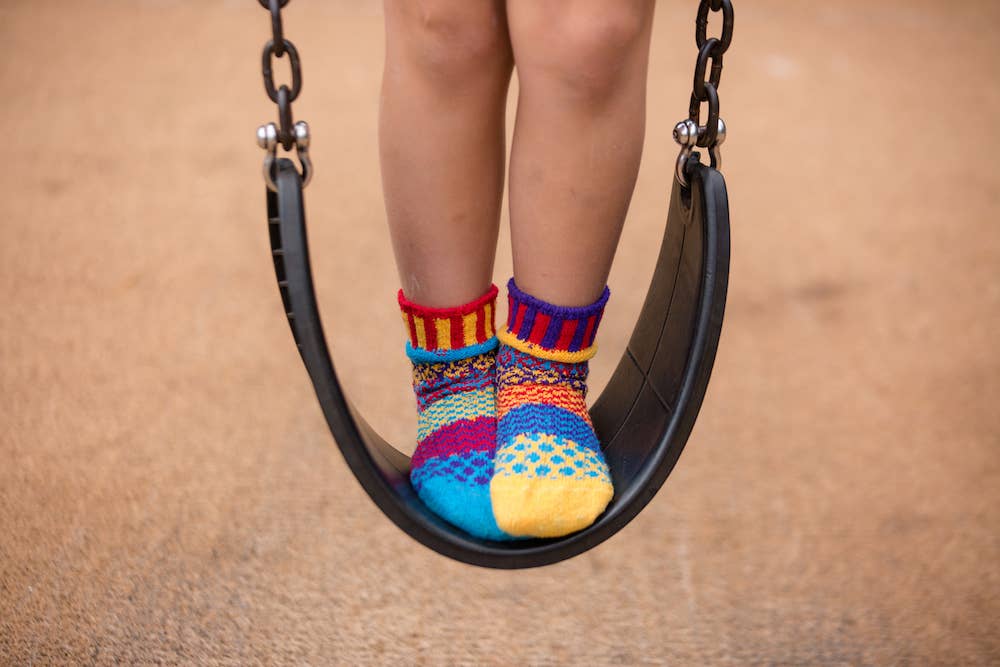 Firefly Kids Socks | Eco-Friendly & Made in the USA: S (age 2-5)