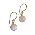 Moonstone Dew Drop Earrings