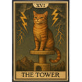 The Cat Tower Tarot Original Poster Print: Board & Bagged