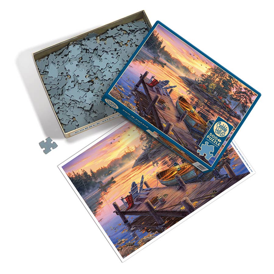 Morning Paradise 500-Piece Cobble Hill Puzzle