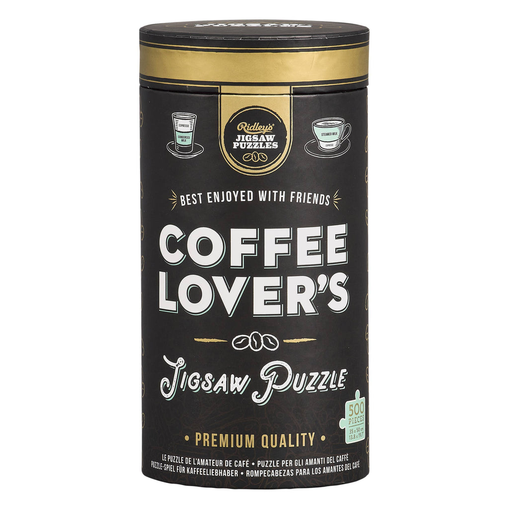 Coffee Lover's 500 Piece Jigsaw Puzzle