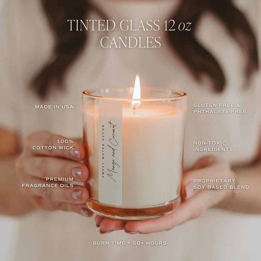 Spa Day 12 oz Soy Candle - Home Decor and Gifts