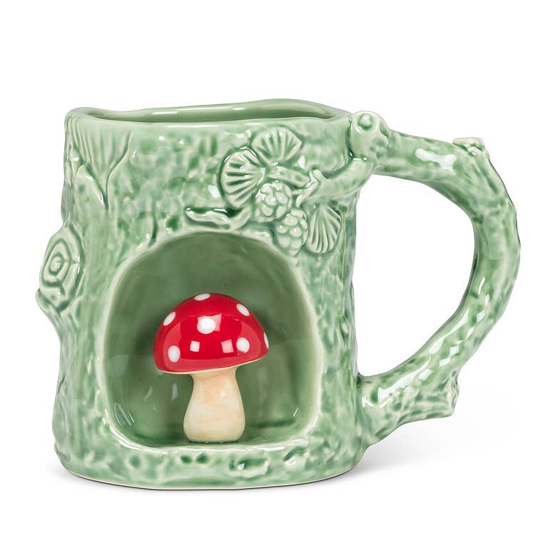 Nature Inspired Mug with Alcove-4"H(11oz): Squirrel