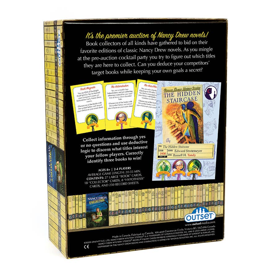 Nancy Drew Collector Game Vintage Book Auction