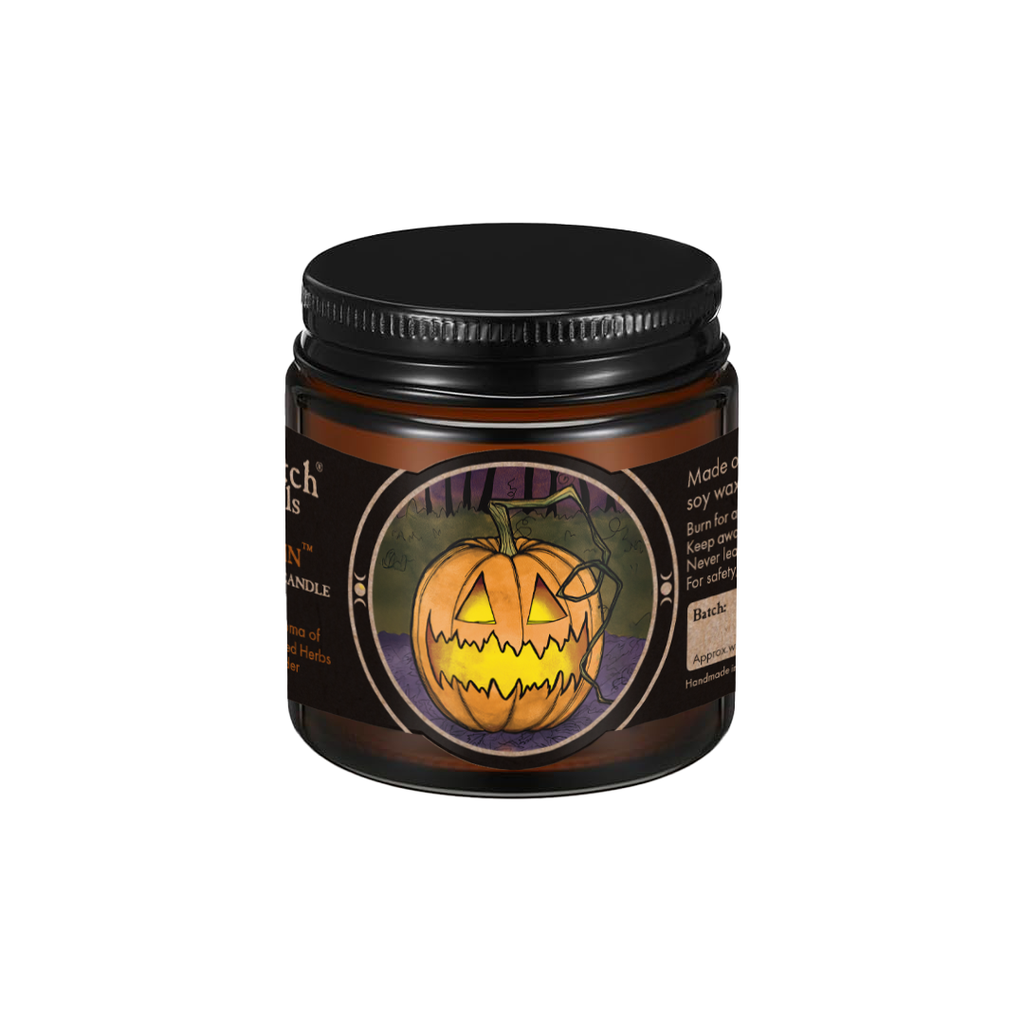 Soy Wax Candle with Cotton Wick - Samhain (3 oz)