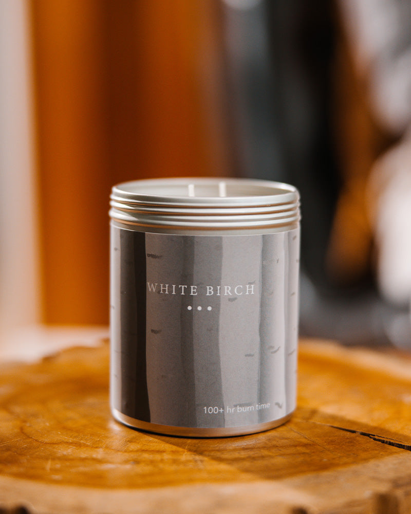 White Birch Candle