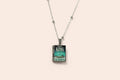 The Shining Book Necklace Horror Reader Gift: Sterling Silver Plated