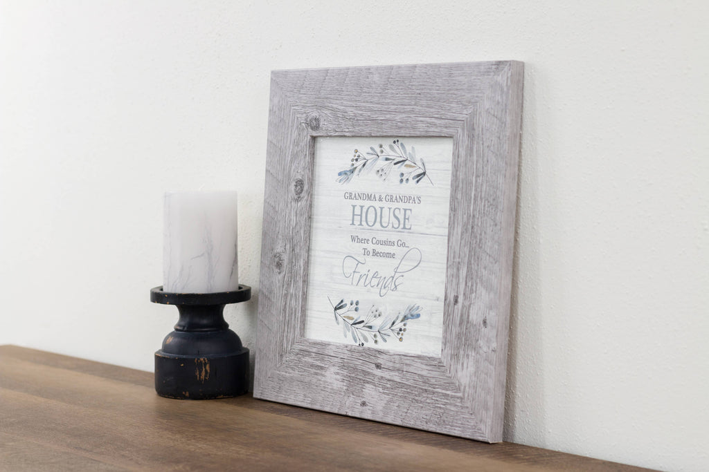 Grandma and Grandpa's House Cousins Become Friends Gift Art