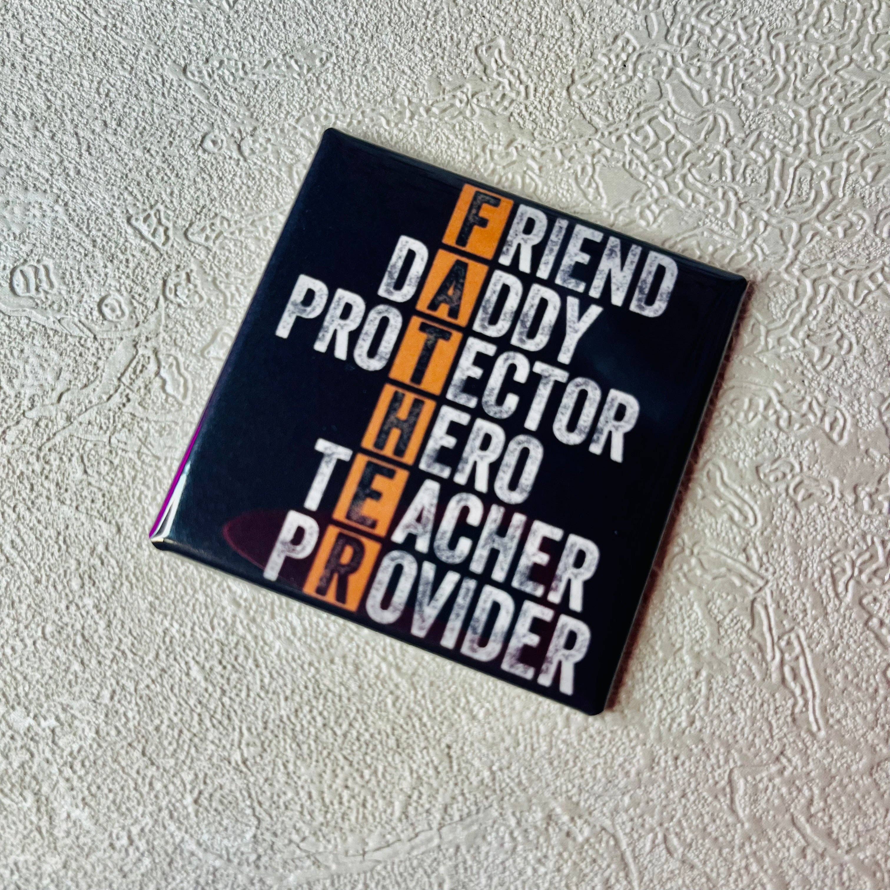 FATHER ACRONYM 2X2" MAGNET