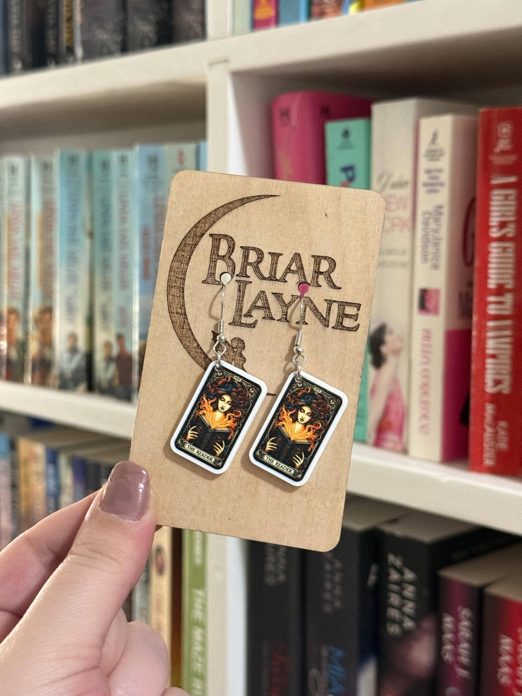 Dark Tarot Witchcraft Earrings