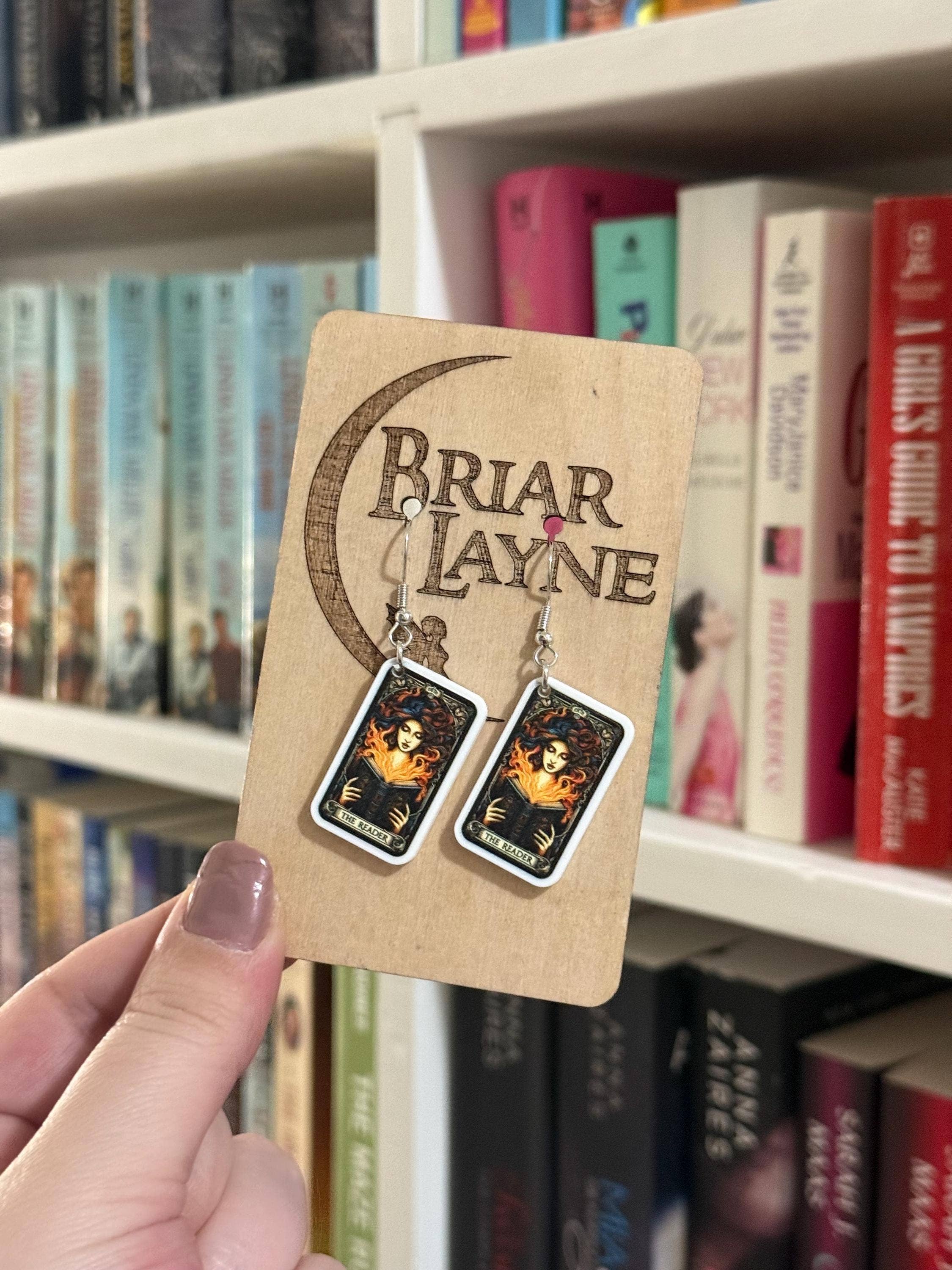 Dark Tarot Witchcraft Earrings