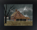 Dark and Story Night By Artist Billy Jacobs Art Framed Print
