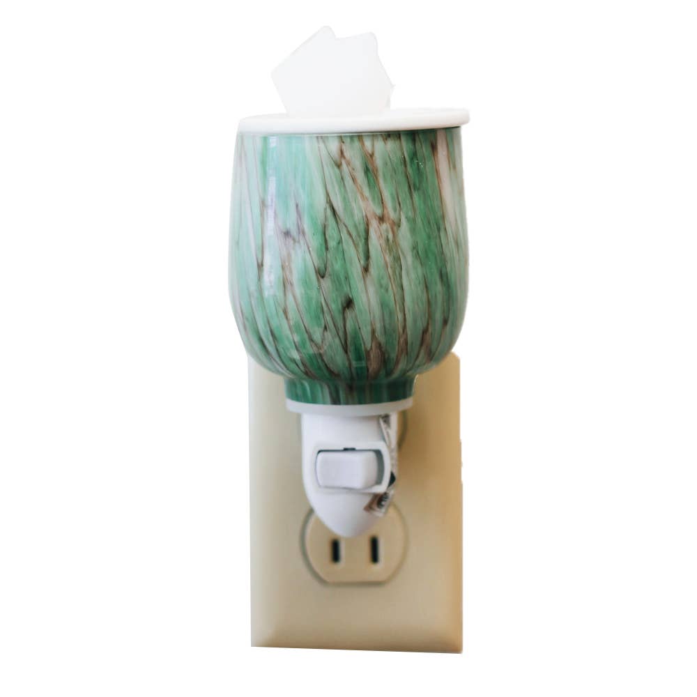 Hazel Glass Wax Melter - Plug-In