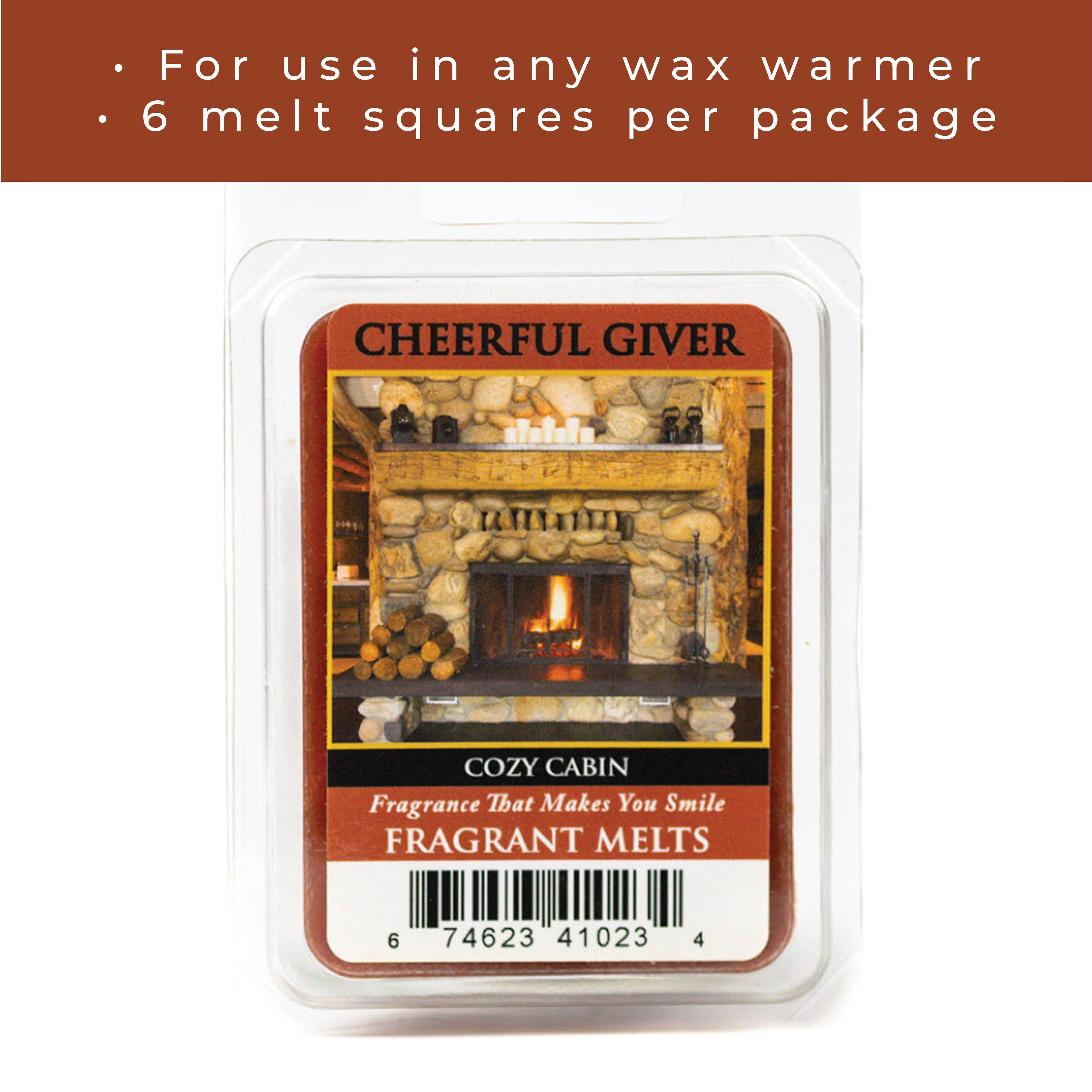 Melts (6/tray) - Cozy Cabin