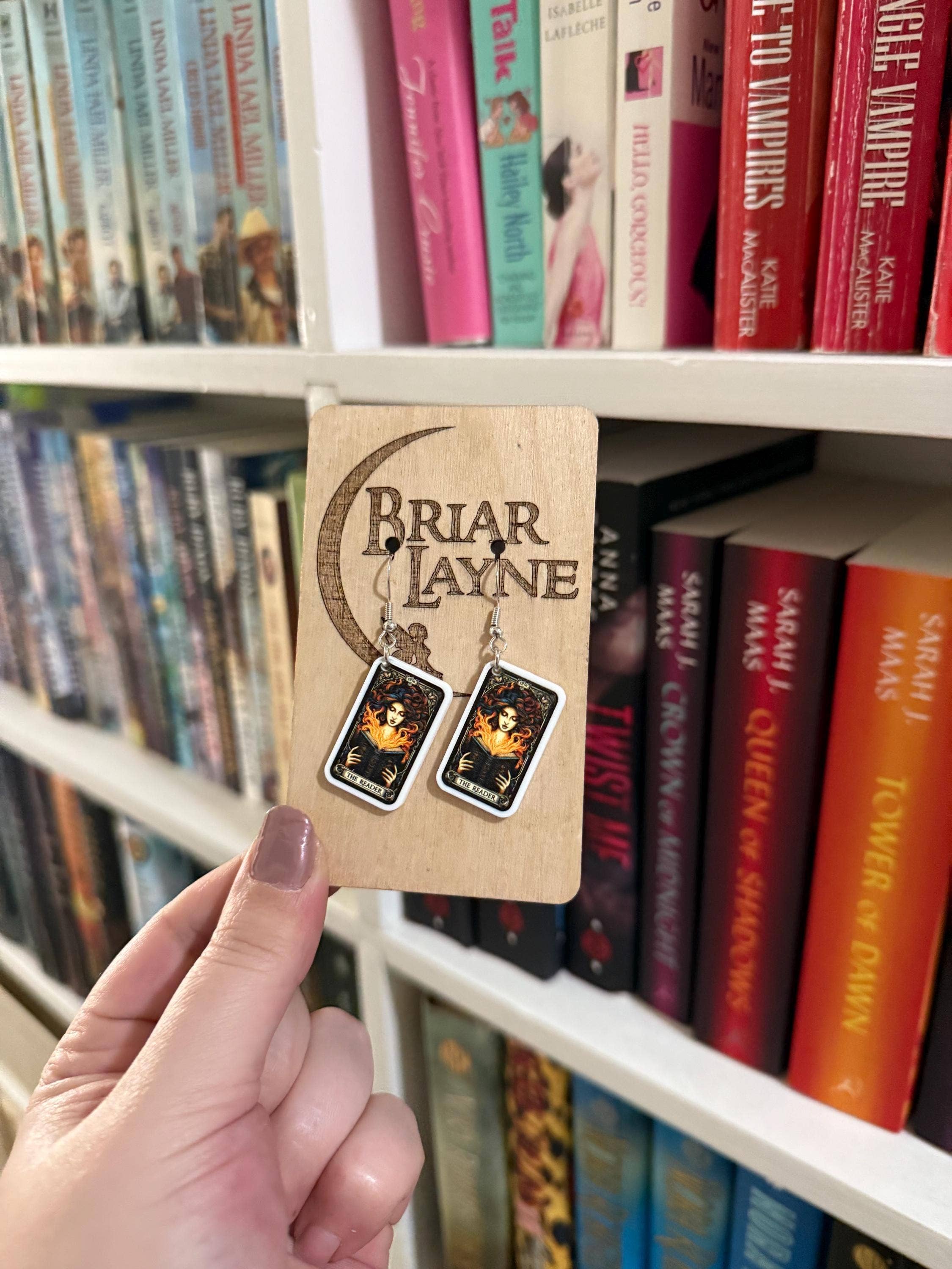 Dark Tarot Witchcraft Earrings