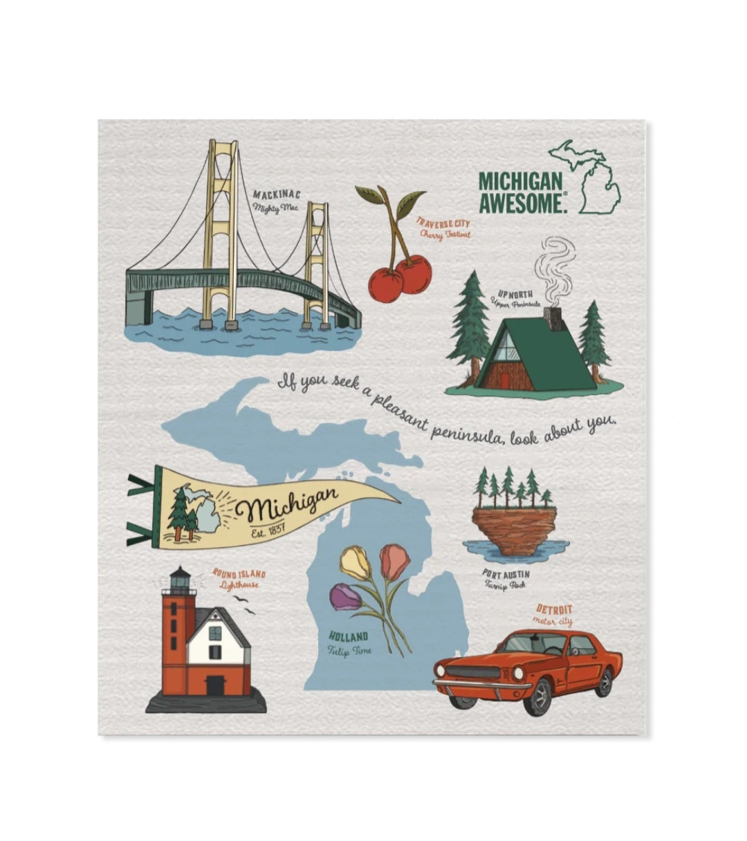 Mi Icons Swedish Dishcloth