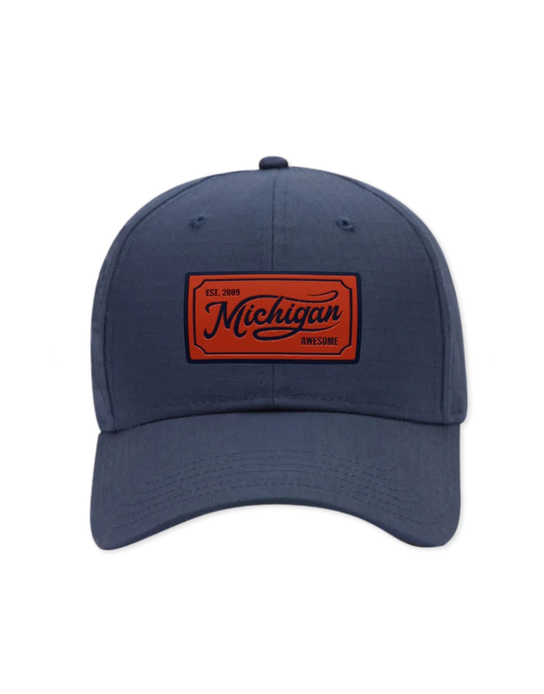 Mi Woven Patch Hat Blue