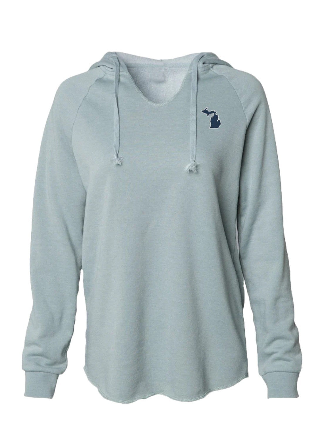 Mi Sage Vneck Hoodie Women