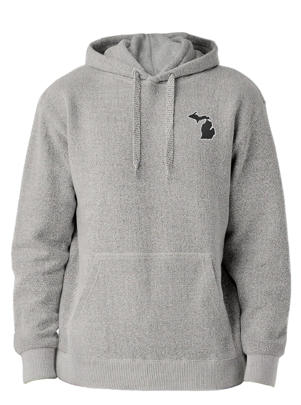 Mi Dockside Hoodie Salt and Pepper