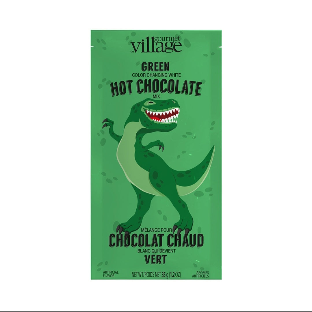 Hot Chocolate Green Dino
