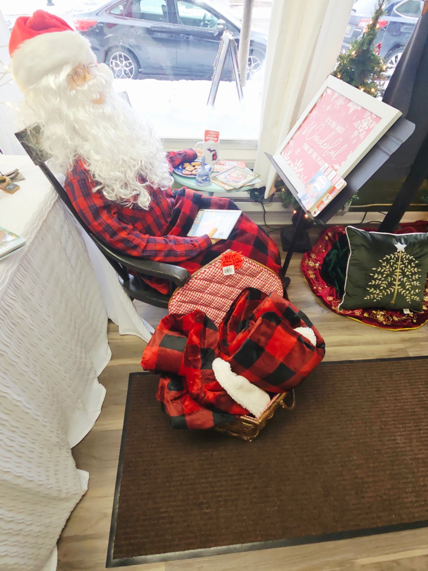 Buffalo Plaid Extra Large Sherpa Throw/Blanket