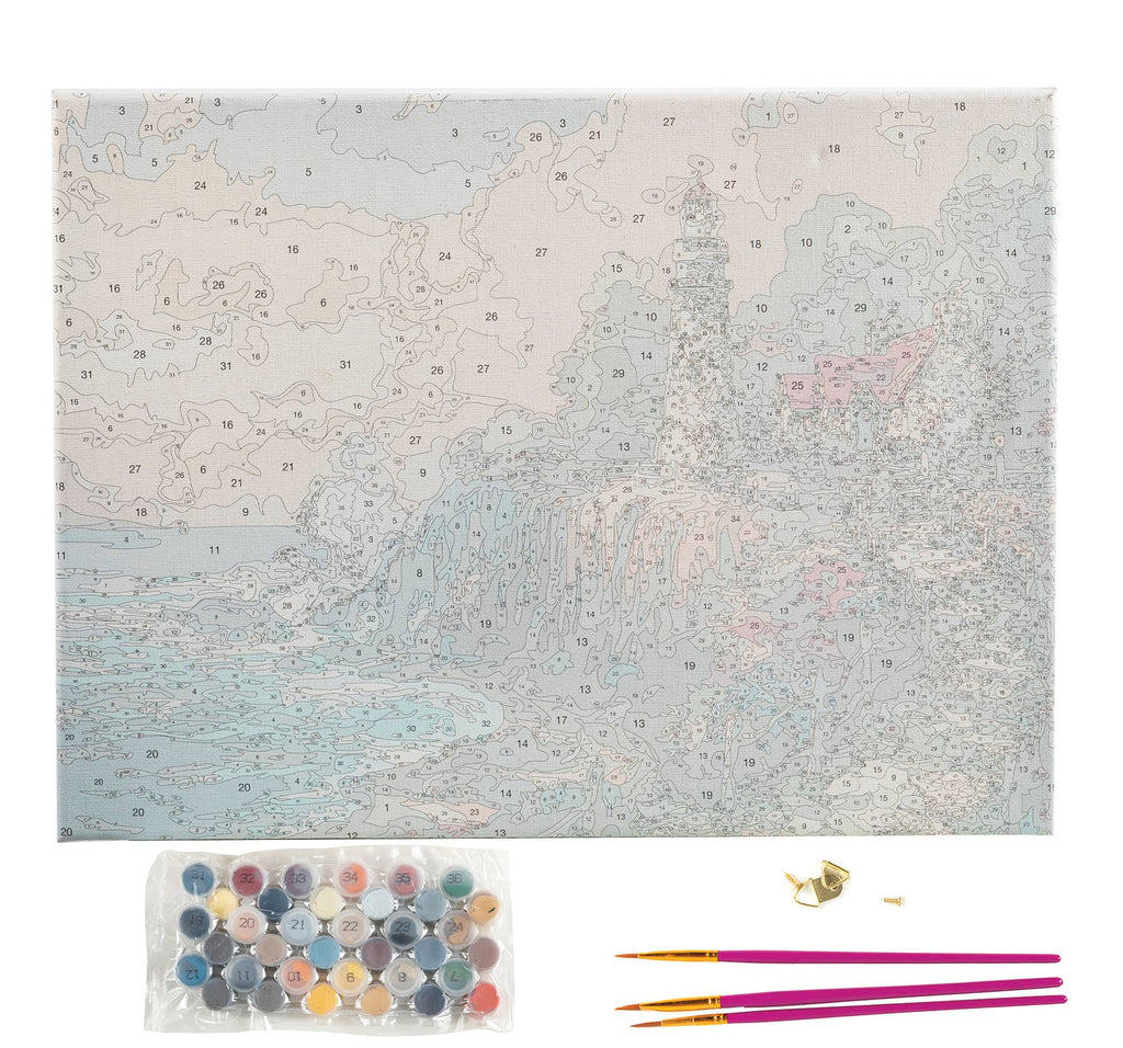 Crystal Art Paint by Numbers (Large): The Light of Peace