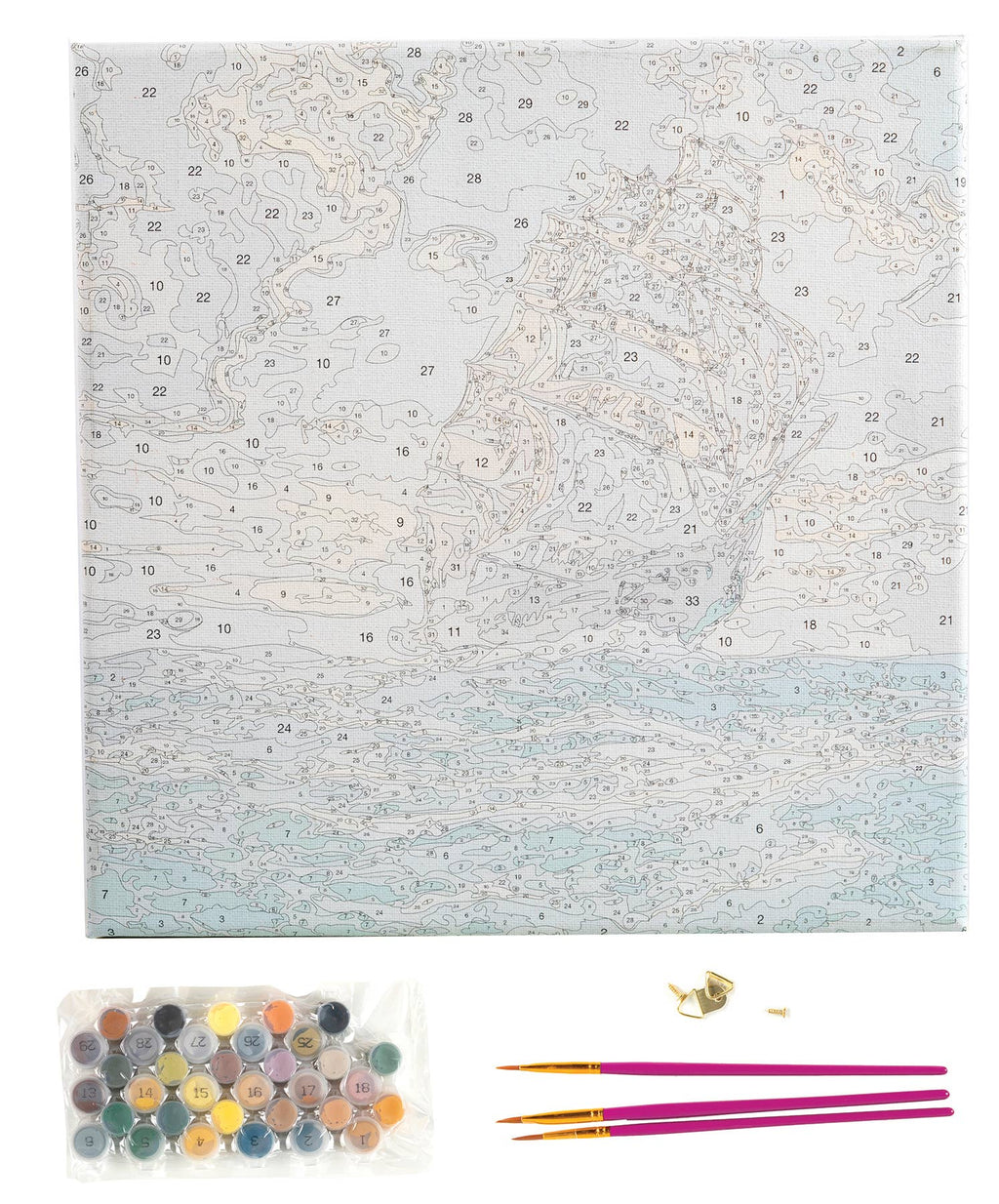 Crystal Art Paint by Numbers (Medium): Courageous Voyage