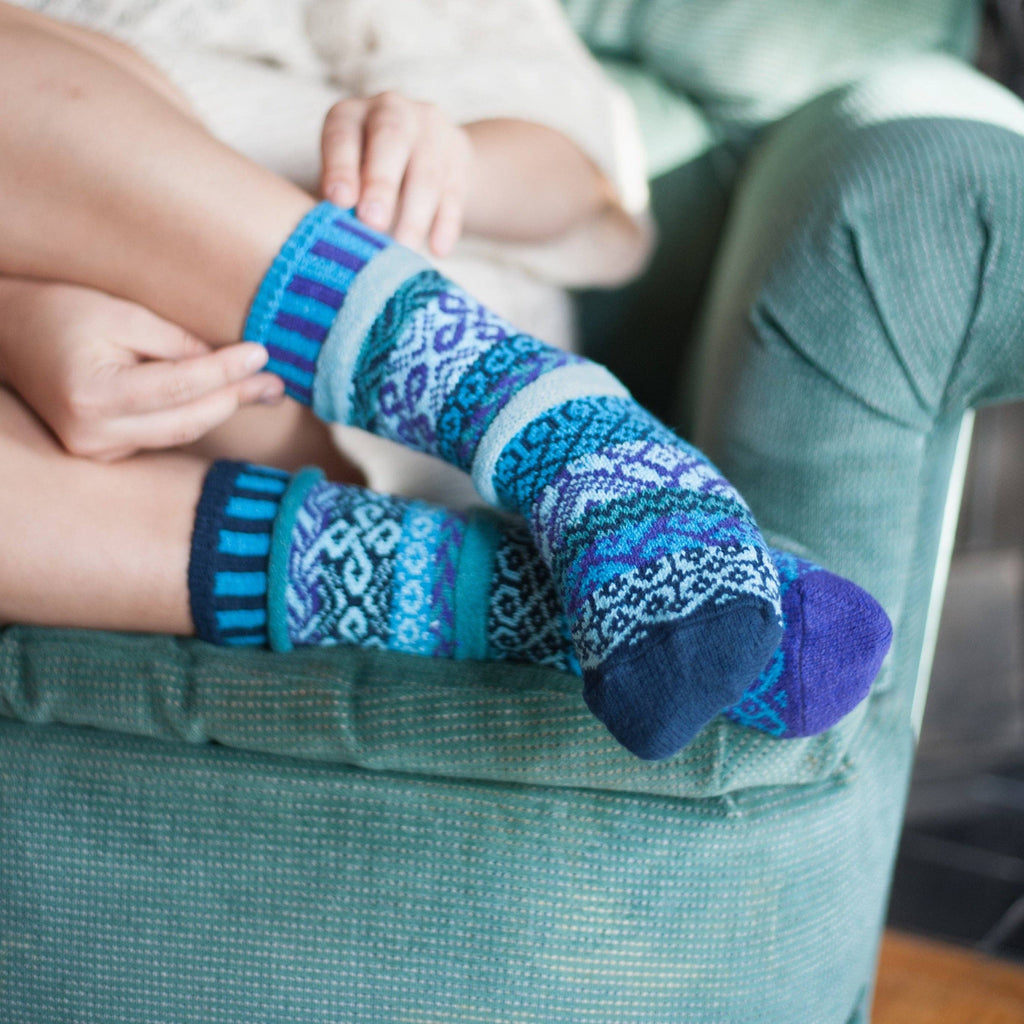 Water Crew Socks | Eco-Friendly & Made in the USA: Medium (Women 8 - 10 / Men 7 - 9)