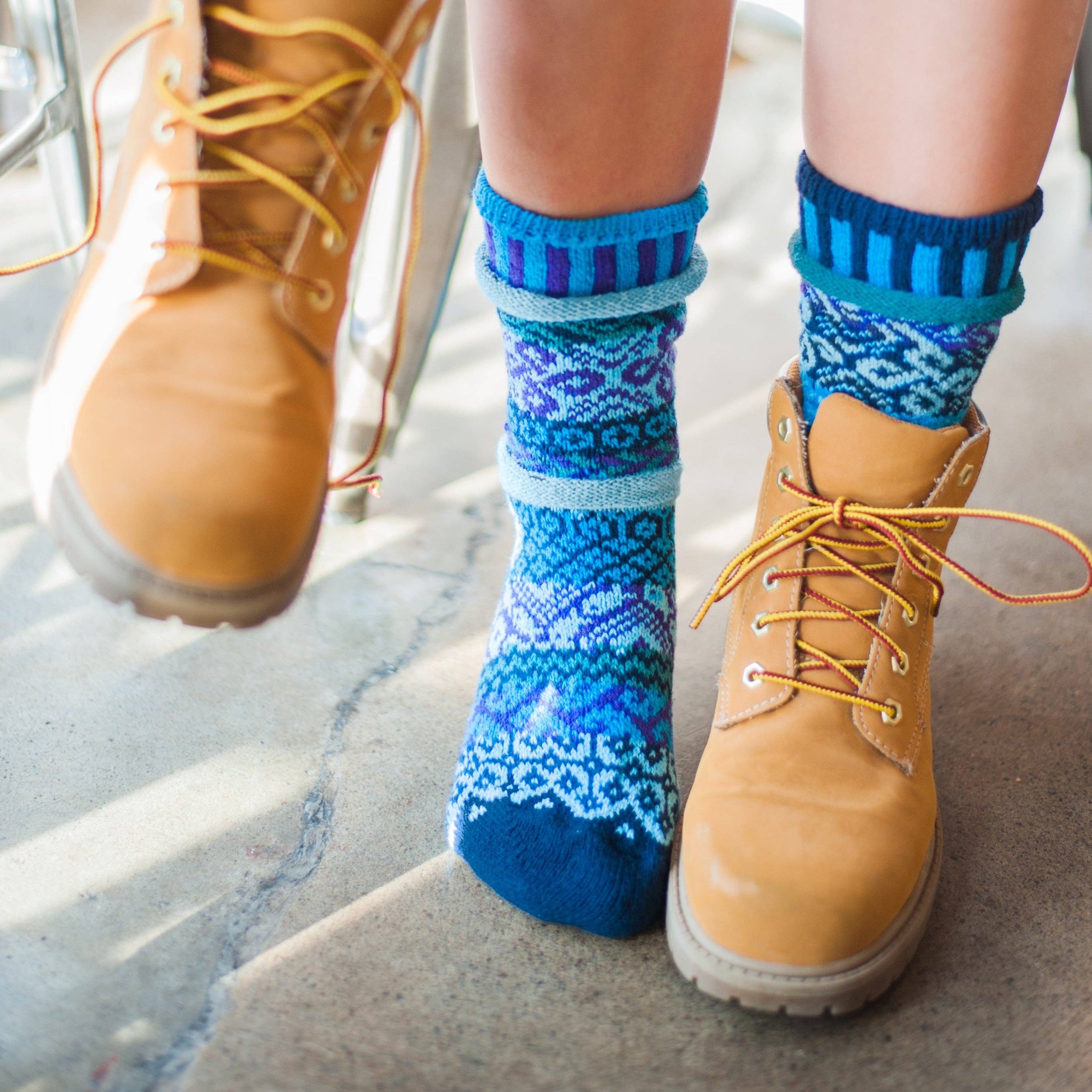 Water Crew Socks | Eco-Friendly & Made in the USA: Medium (Women 8 - 10 / Men 7 - 9)