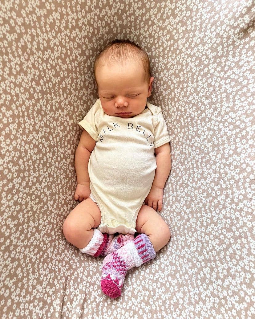 Lovebug Baby Socks | Eco-Friendly & Made in the USA: Small (3-12mo)