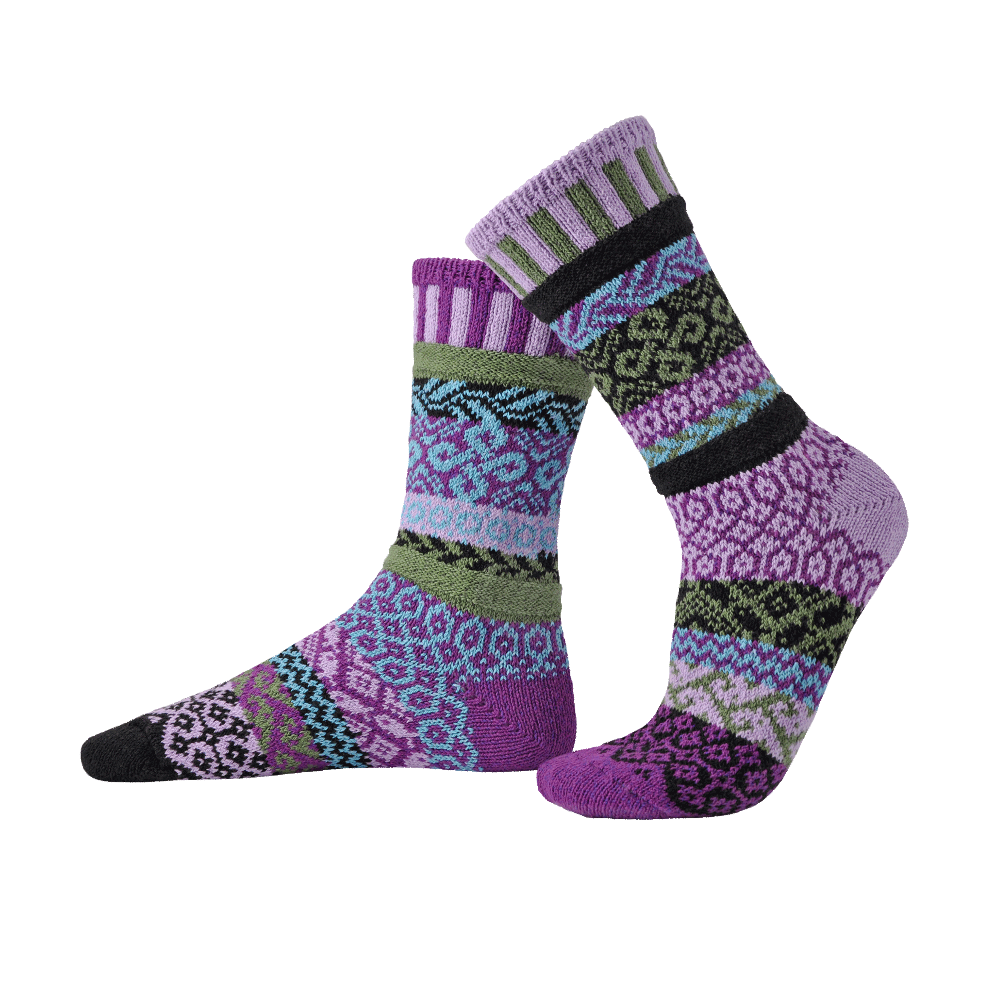 La Seine Crew Socks | Eco-Friendly & Made in the USA: M (Women8-10/Men7-9)