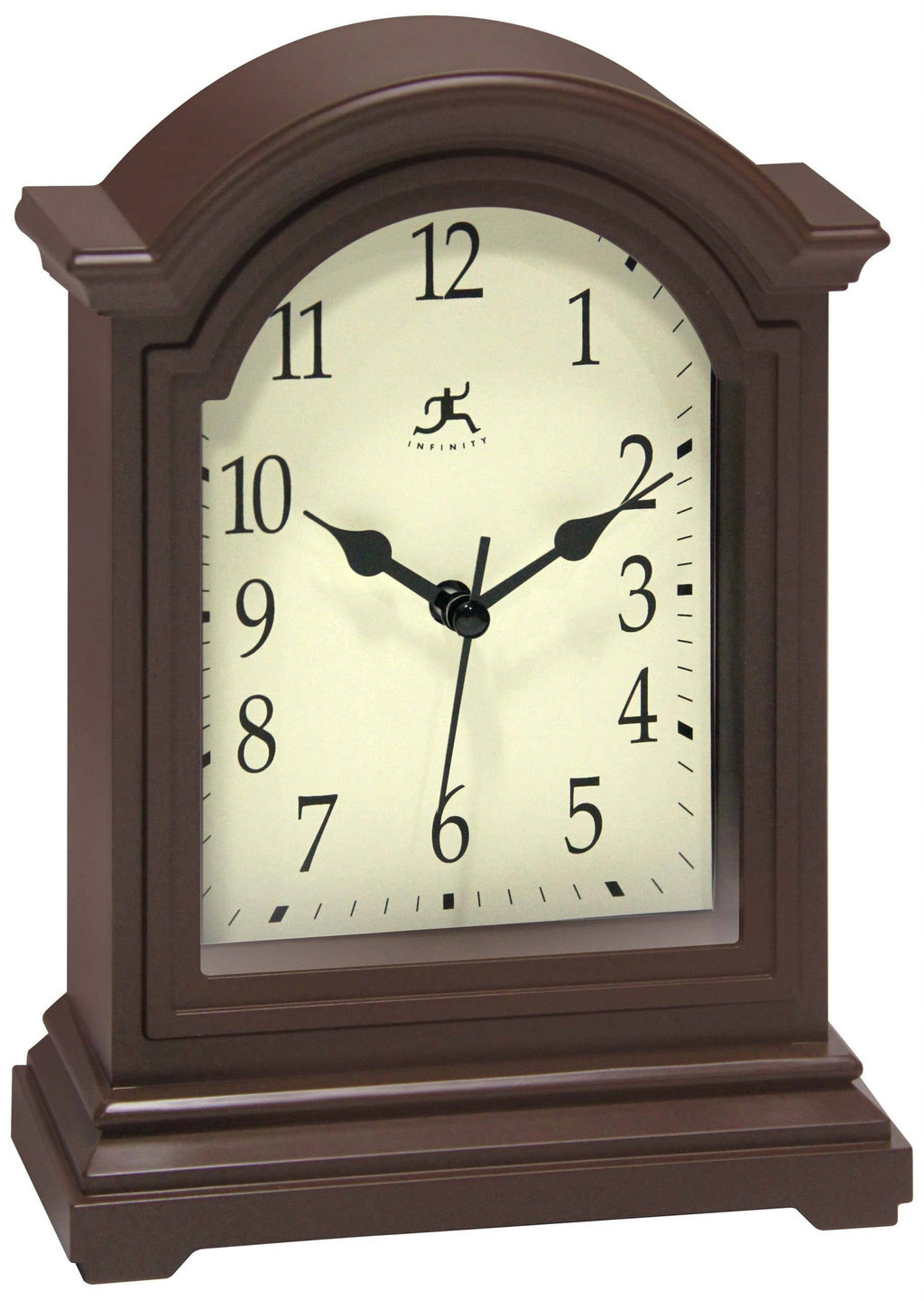 Classic Grandfather Brown Traditional Tabletop Clock 9 Inch