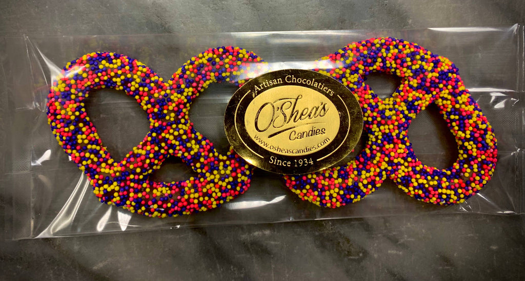 O’Gourmet Dark Chocolate 2PK Pretzel w/ Nonpareils 🥨