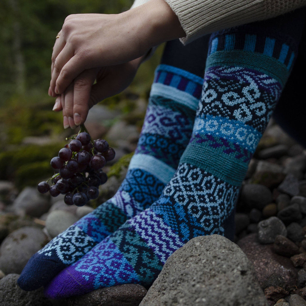 Water Crew Socks | Eco-Friendly & Made in the USA: Small (Women 6 - 8 / Men 5 - 7)