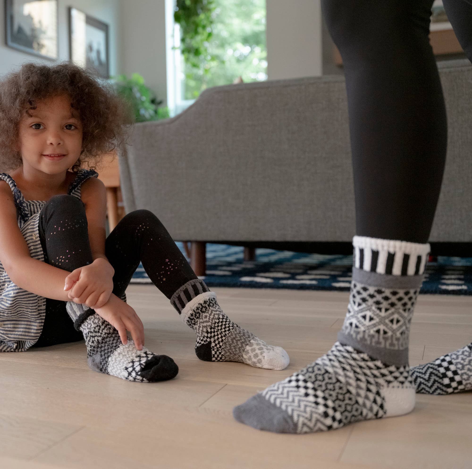 Moonlight Kids Socks | Eco-Friendly & Made in the USA : M (age 6-8)