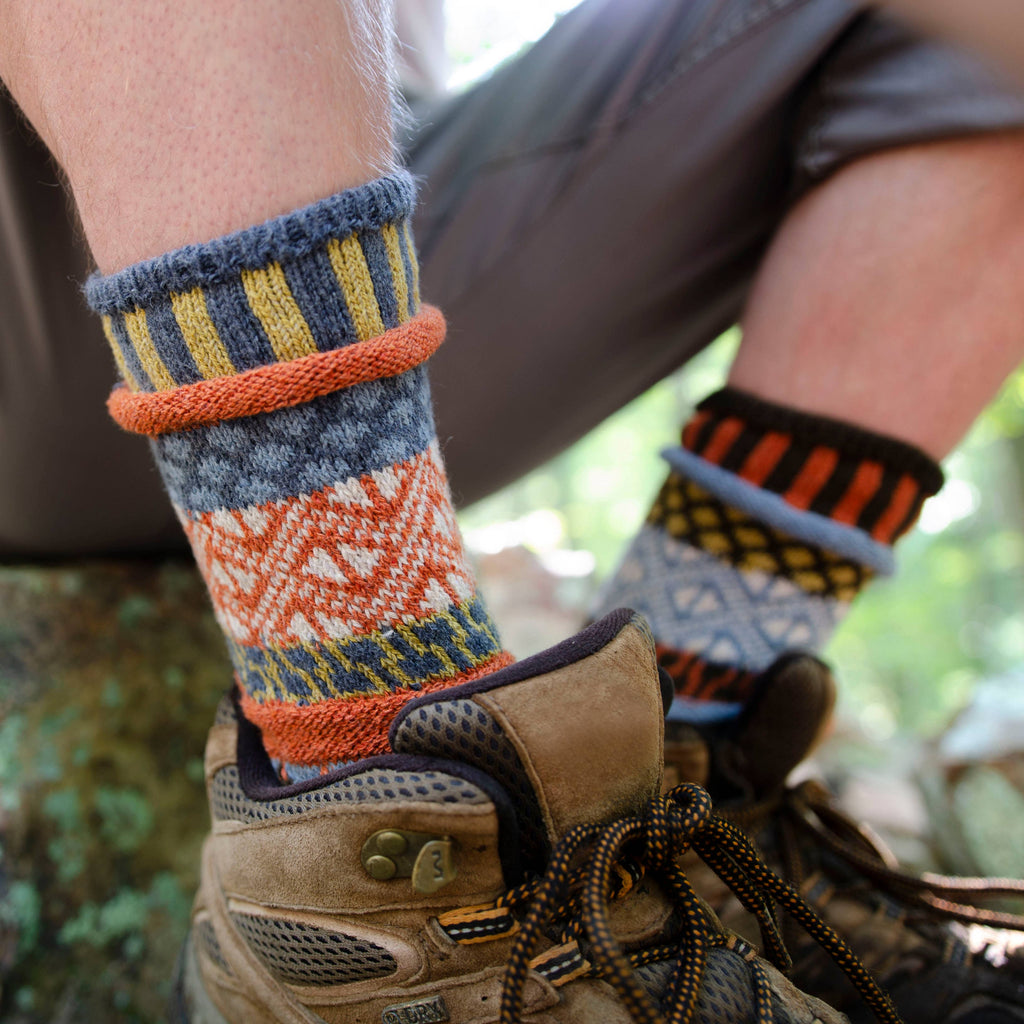 Ponderosa Wool Socks | Sustainably Made In The USA: M (Women 8-10/Men 7-9)