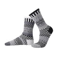 Midnight Crew Socks | Eco-Friendly & Made in the USA: S (Women6-8/Men5-7)