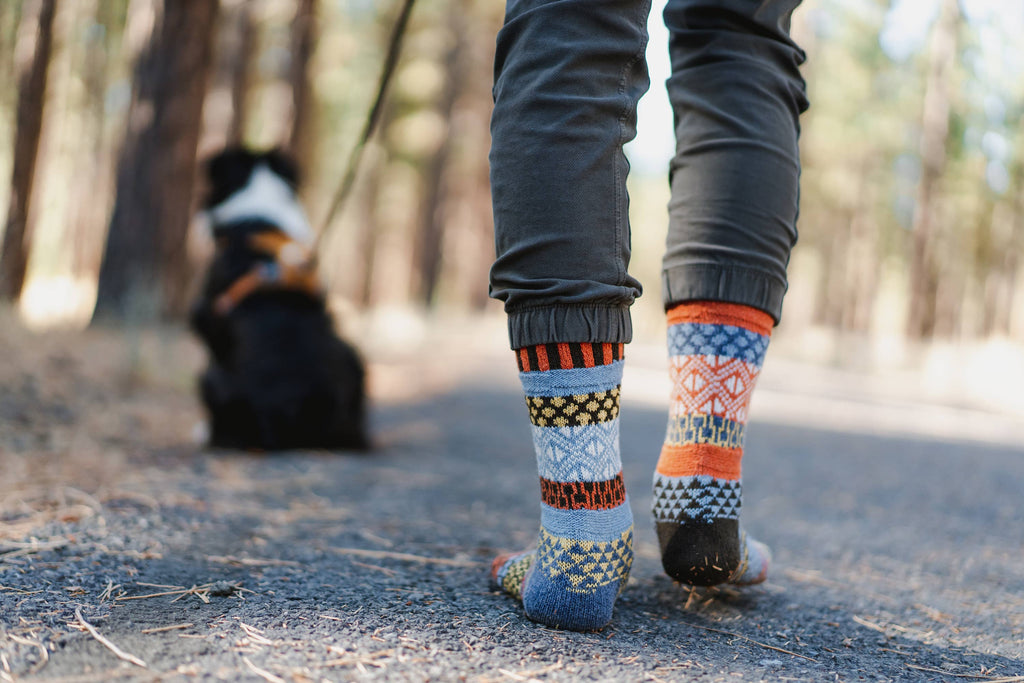 Ponderosa Wool Socks | Sustainably Made In The USA: M (Women 8-10/Men 7-9)